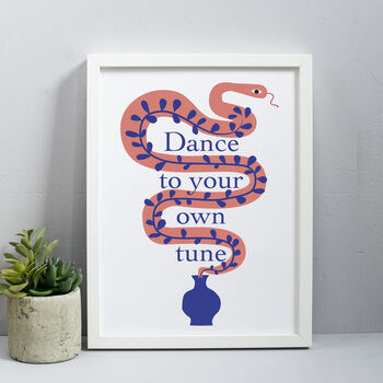 Follow Your Own Tune Art Print, 5 of 5