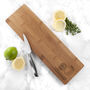 Personalised Gin And Tonic Bamboo Chopping Board, thumbnail 3 of 4