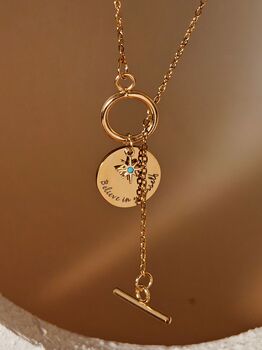 Believe In Yourself Pendant Necklace, 2 of 10