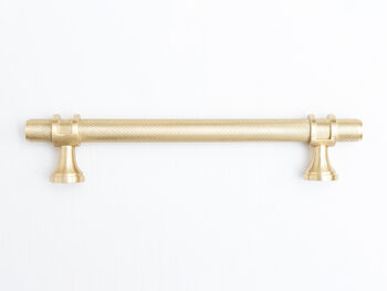 Solid Brass Knurled Kitchen Pull Handles And Knobs, 9 of 12