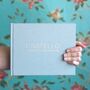 Personalised Luxury Linen Guest Book, Traditionally Bound, thumbnail 3 of 12