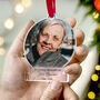 Memorial Photo Ornament In Loving Memory, thumbnail 1 of 8