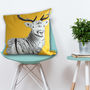 Wildlife Cushion 'The Stag Watcher', thumbnail 1 of 5