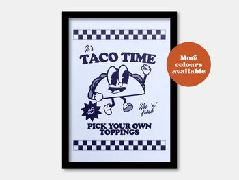 Taco Time Character Print, 3 of 5