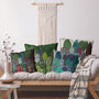 Serene Forest Bright, Mid Century Style Cushion, thumbnail 5 of 9