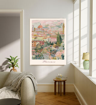 Florance City Travel Art Print, 2 of 5