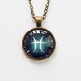 Zodiac Star Sign Necklace Jewellery Tarot Gift, thumbnail 4 of 8