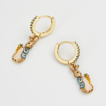 Fable England X Peter Rabbit Carrot Charm Earrings, 4 of 9