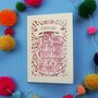 Personalised 'First Christmas' Papercut Card, thumbnail 7 of 9