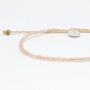 Ka'anapali Frosted Glass Beaded Anklet, thumbnail 11 of 12