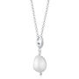 Baroque Pearl Necklace, Silver Or Gold Plated, thumbnail 5 of 10