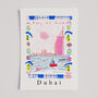 Burj Al Arab Hotel Art Print, Dubai Uae Scene, thumbnail 5 of 7