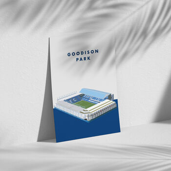 Everton Goodison Park Stadium Poster, 2 of 4