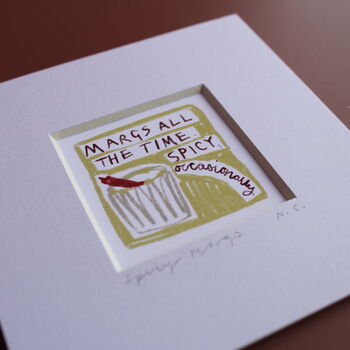 Spicy Margs Harry Styles Inspired Art Print, 3 of 8