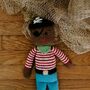 Handmade Once Upon A Time Pirate Peg Leg Fair Trade Toy, thumbnail 2 of 3