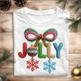 Children’s Jolly Christmas T Shirt, thumbnail 2 of 3