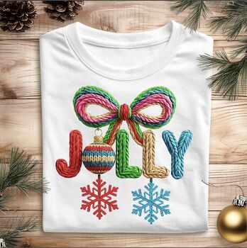 Children’s Jolly Christmas T Shirt, 2 of 3