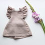 Personalised Linen Children's Dress, thumbnail 6 of 12