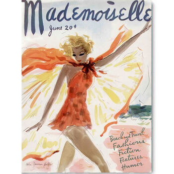 Vintage Mademoiselle, Canvas Art, 3 of 6