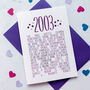 Personalised What Happened 2000 To 2009 Birthday Cards, thumbnail 1 of 11
