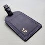 Personalised Foiled Leather Luggage Tag, thumbnail 3 of 7