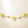 Emerald And Peridot Bracelet In Sterling Silver And Gold Vermeil, thumbnail 4 of 12