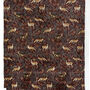 Fox And Deer Mulberry Soft Fleece Throw With Sherpa Backing, thumbnail 4 of 4