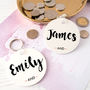 Personalised Infinity Keyring For Couples, thumbnail 1 of 6