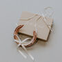 Personalised Pink And Pearl Heart Lucky Wedding Horseshoe, thumbnail 5 of 9