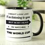 Personalised World Cup Mug, thumbnail 2 of 2