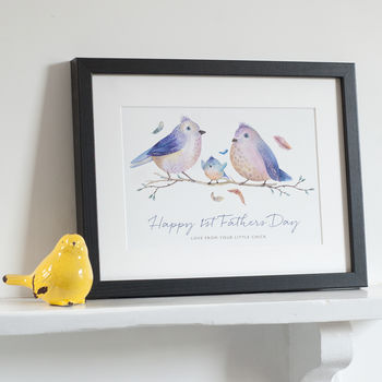 Personalised Bird Family Print, 2 of 11