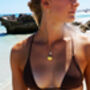 Ariel 18k Gold Pl Waterproof Pearl Necklace + Earrings, thumbnail 2 of 12