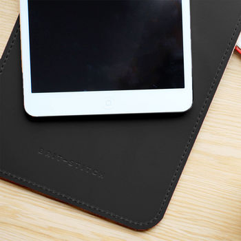 Personalised Leather iPad Sleeve, 3 of 10
