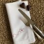 Personalised Linen Or Cotton Love Napkin, thumbnail 5 of 11