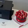 Personalised Gift Box Of Strawberry Cake Candle, thumbnail 2 of 4