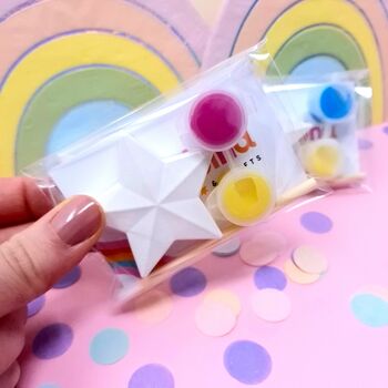 Paint Your Own Star Shape Craft Kit Party Bag Fillers, 2 of 4