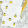 Reusable White Bee Face Wipes, thumbnail 4 of 4