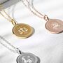 Personalised Rose Gold Plated Zodiac Icon Necklace, thumbnail 4 of 12
