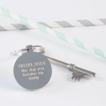 Personalised Day You Became My Mummy Keyring, 2 of 4