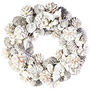 Luxury Frosted Pine Cone Wreath, thumbnail 3 of 6