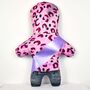 Best Mum Animal Print Hoodie Personalised Mini Me® Doll Mothers Day Gift, thumbnail 2 of 5