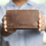 Personalised Leather Trifold Wallet And Smartphone Case, thumbnail 2 of 12