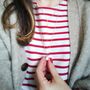 Long Pearl Necklace, thumbnail 2 of 4