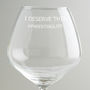 Personalised ‘Parenting Life’ Goblet Glass, thumbnail 5 of 7