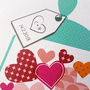 Jar With Hearts Personalised Valentine's Card, thumbnail 2 of 2