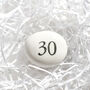 Gift For 30th Birthday Porcelain Pebble, thumbnail 4 of 7