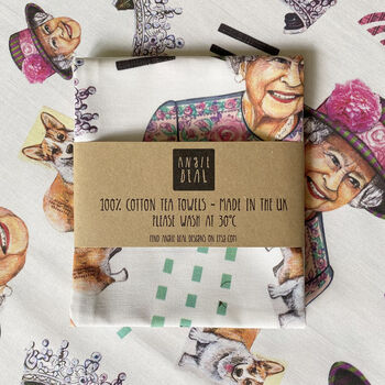 Queen Tea Towel, 4 of 8