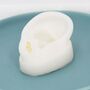 Tiny Bat Stud Earrings In Sterling Silver, thumbnail 4 of 12