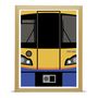 Personalised London Overground Train Art Print, thumbnail 5 of 6