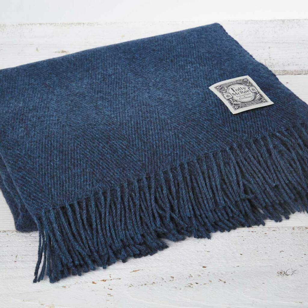 Chunky That Blue Throw By Tolly McRae